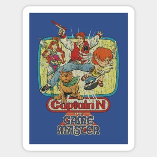 Captain N: The Game Master 1989 Sticker